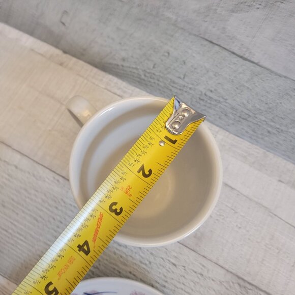 Williamsburg Chowning's Tavern  Peacock Tea Set With Teapot Two Cups & Saucers - Picture 16 of 16